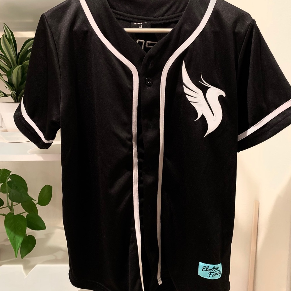 Illenium Jersey '3', Black, Size XS
